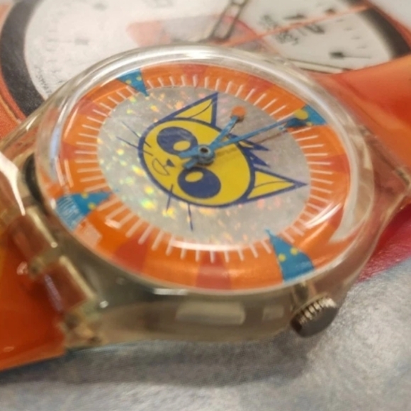 Swatch Watch SPACE MOUSE GK323 2000 Standard gents Swiss Made Rare Quartz - Picture 5 of 9